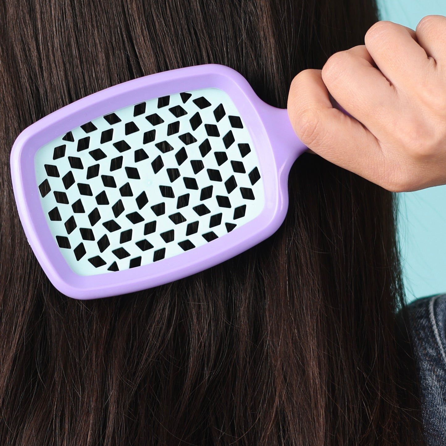 Pink/white Detangling Hair Brush